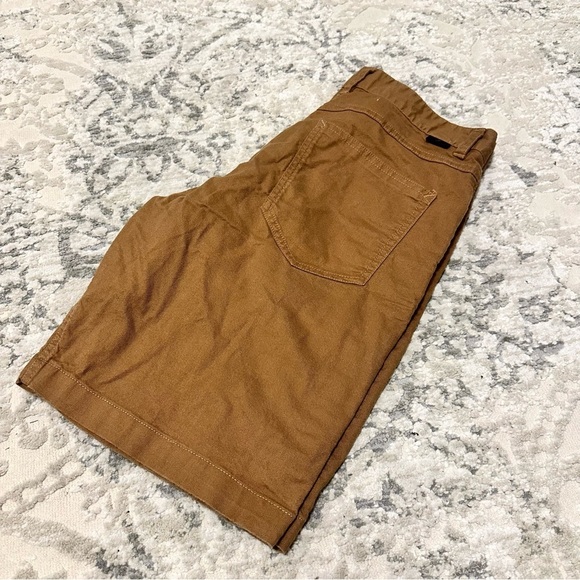 The North Face Brown Cotton Stretchy Outdoor Shorts Casual Hiking Size 32 Men’s - Picture 6 of 7